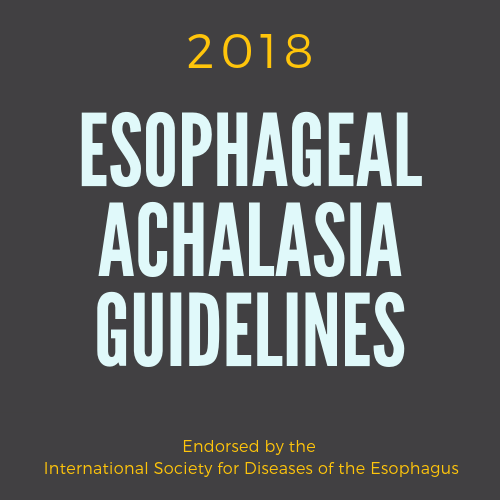 2018 Achalasia Guidelines